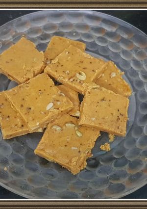 A picture of Mysore Pak.