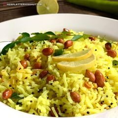 A picture of Lemon Rice.