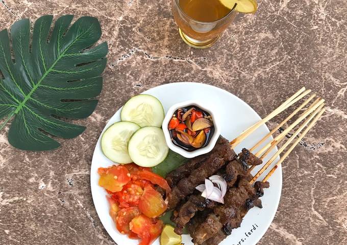 Resep Sate Maranggi yang Lezat Sekali