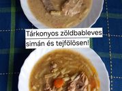 Kép erről: bableves rántás fokhagyma