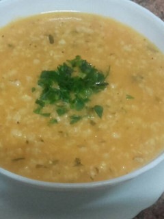 Una foto de Sopa de avena para adelgazar /Comida de Marruecos