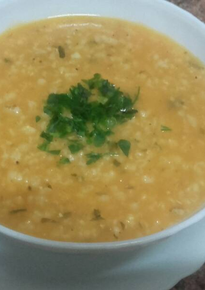 Una foto de Sopa de avena para adelgazar /Comida de Marruecos