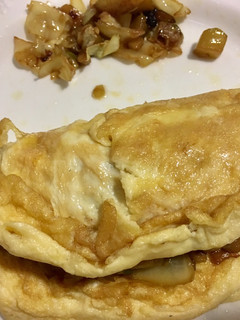 Una foto de Tortita de tortilla francesa con verduritas para 1 persona