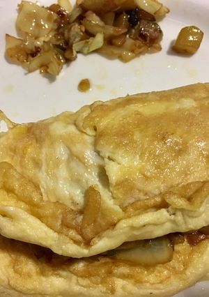 Foto principal de Tortita de tortilla francesa con verduritas para 1 persona