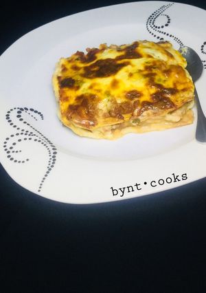 A picture of Beef🥩 lasagna.