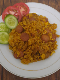 Foto resep Nasi Goreng Sosis Pedas Manis