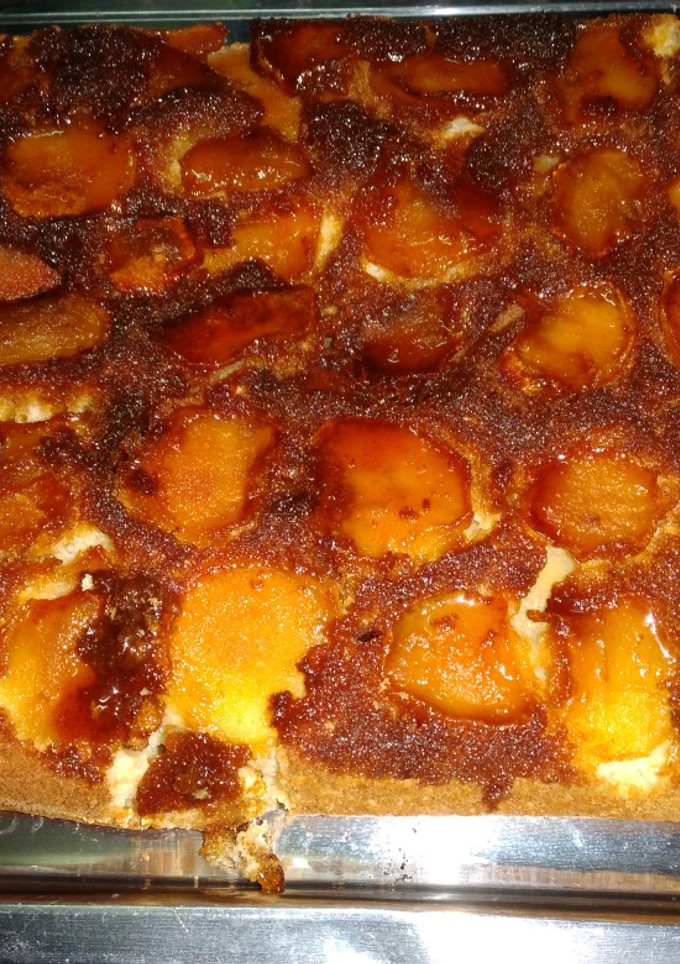 Una foto de Torta de manzana invertida 🍎😍