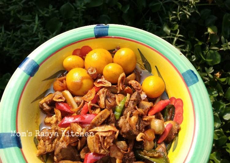 Sambal Goreng Uritan Ayam