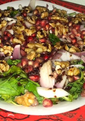 صورة لوصفة سلطة الجرجير