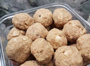 Foto resep Proats Walnuts Cookies (eggless)