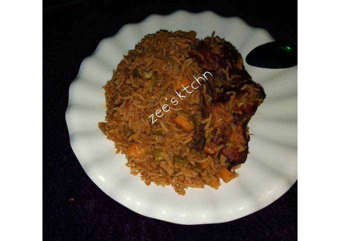 Chicken jollof rice