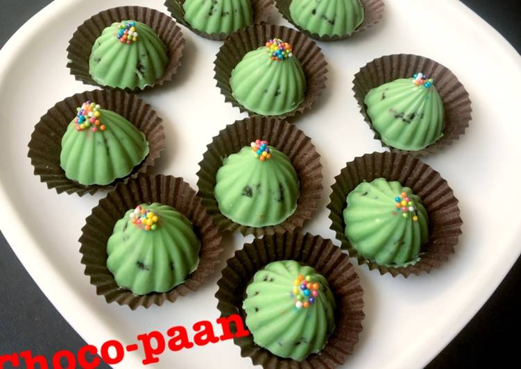 Step-by-Step Guide to Make Quick Choco- paan modak