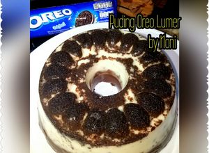 Foto resep Puding Oreo Lumer (cemilan manis)