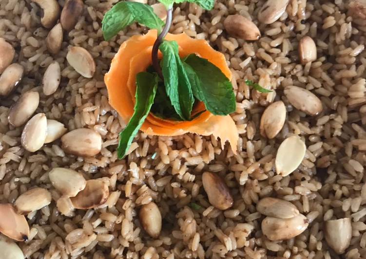 رز صيادية بالمكسرات