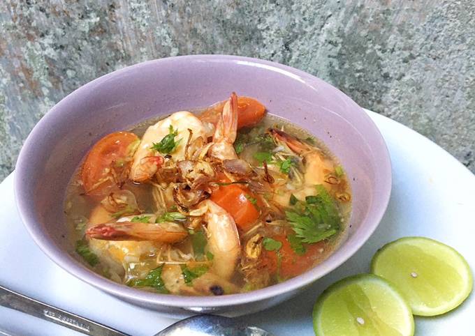 Resep Sup Udang Galah Oleh Arta Desylatu B Cookpad