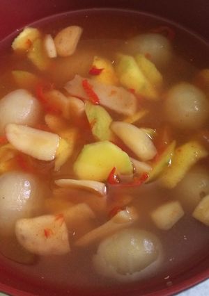 Foto resep Asinan mangga rambutan