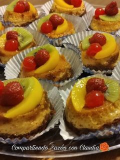 Una foto de Mini chocoflan🌹