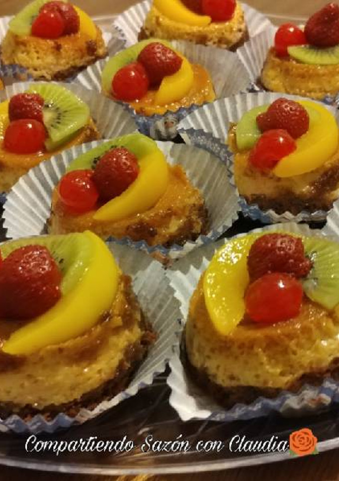 Una foto de Mini chocoflan🌹