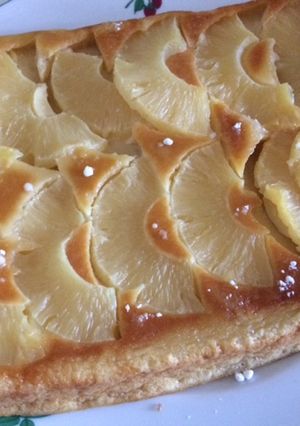 Une photo de Clafoutis aux ananas