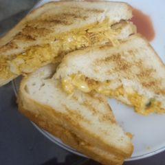 A picture of Chicken panini.