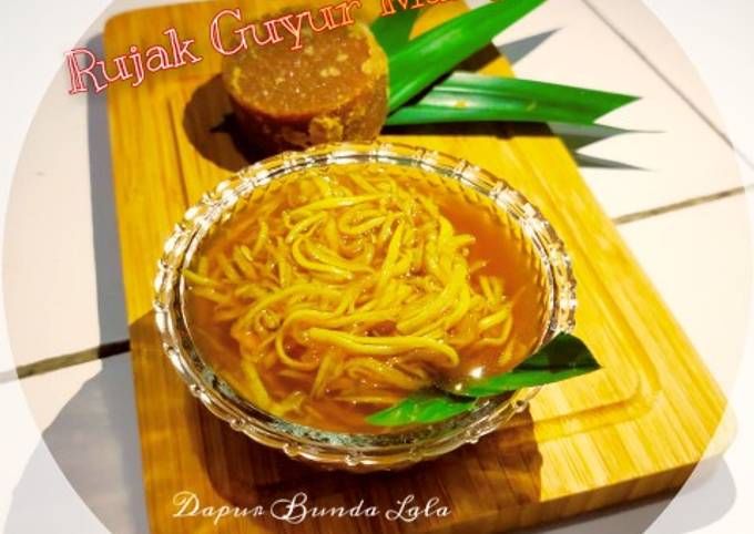 Resep buat Rujak Guyur Mangga dijamin spesial