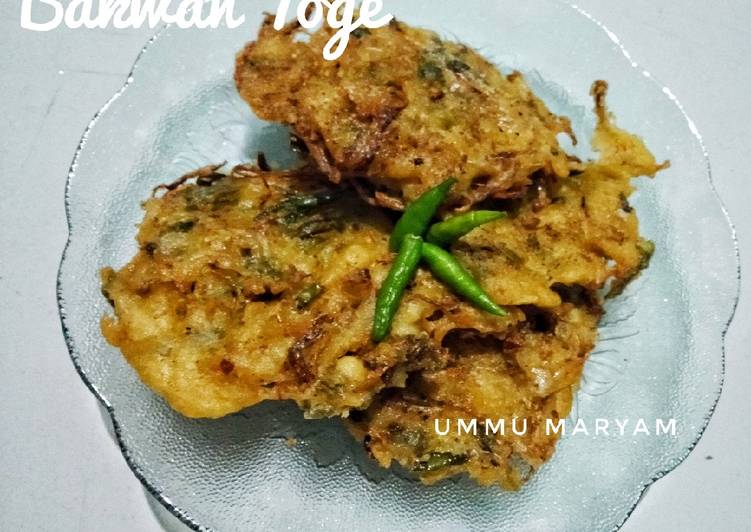 Resep Bakwan Toge Enak dan Antiribet