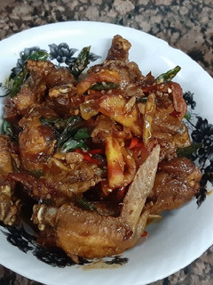 Foto resep Sayap ayam kecap cabe hijau