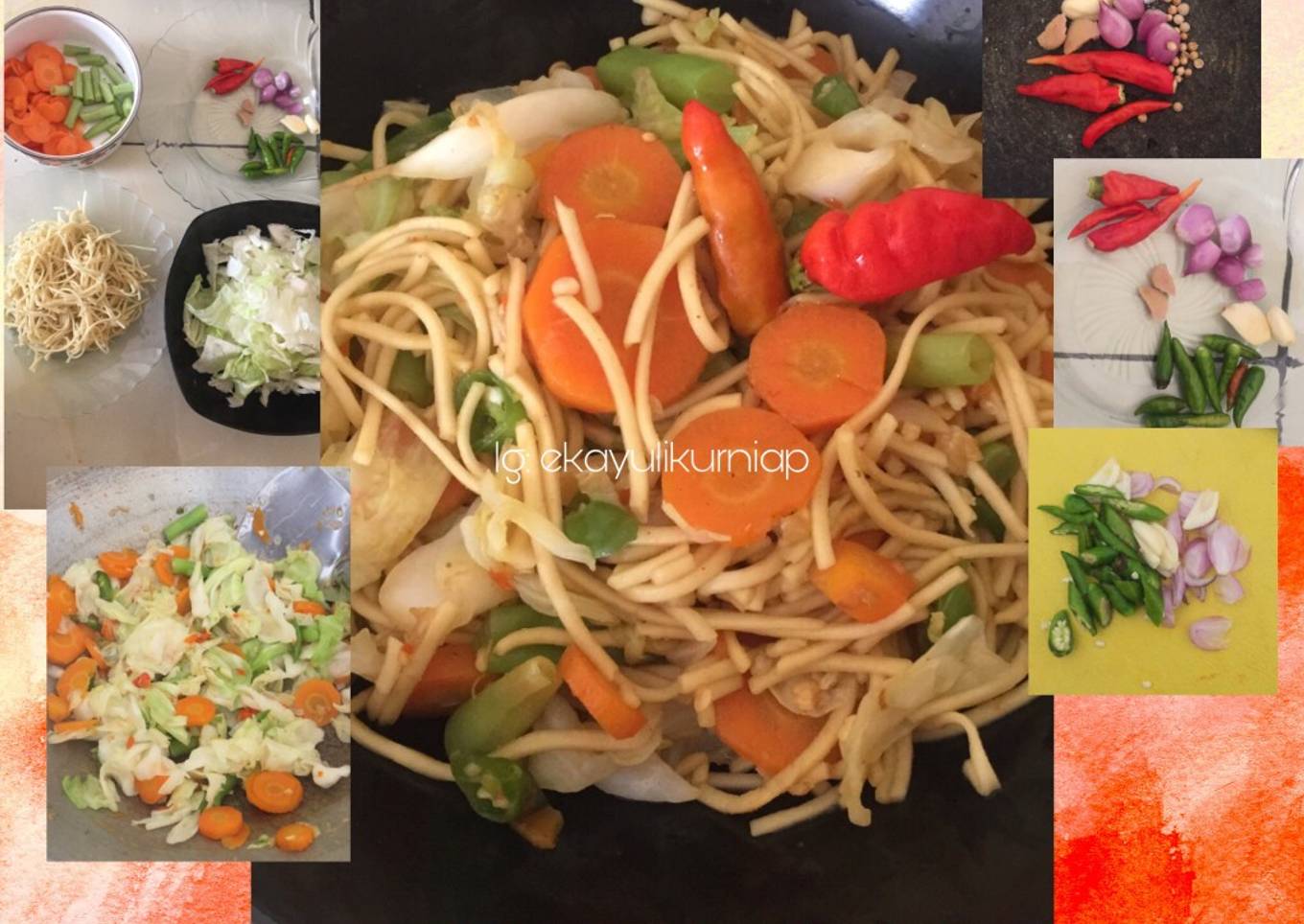 Mie Goreng Jawa Sayur (Menu Diet Sehat)