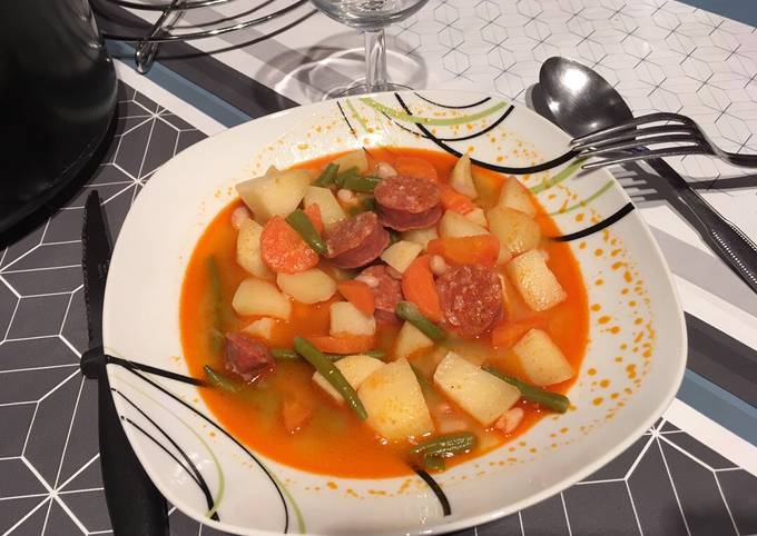 Soupe portugaise rapide