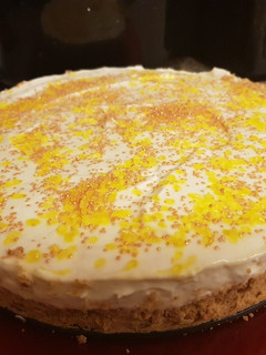 A picture of Lemon cheesecake.