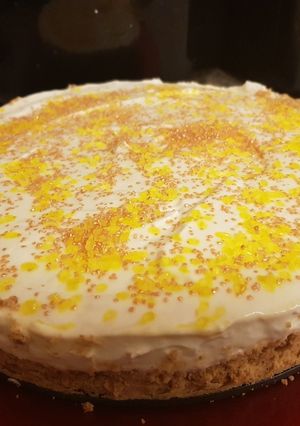 A picture of Lemon cheesecake.