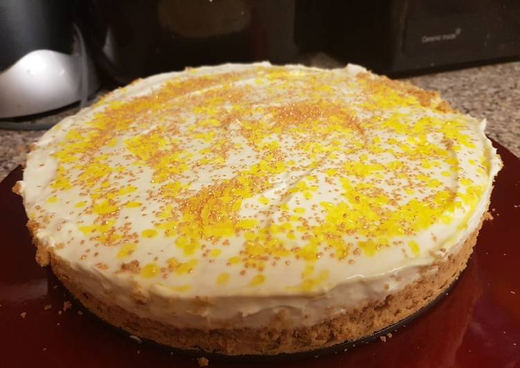 Recipe of Homemade Lemon cheesecake