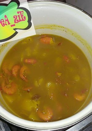 Foto resep Udang lempah kuning nanas