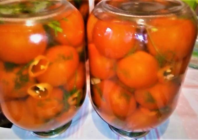 Рецепты из помидор для закатки на всю зиму