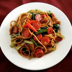 A picture of Mie Tek Tek Goreng #pedas.
