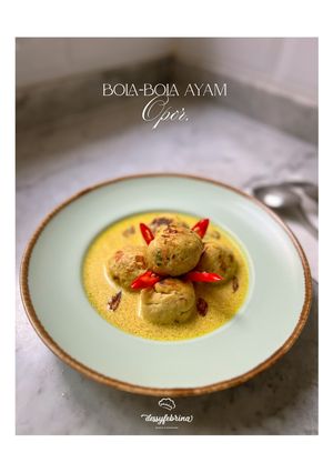 Foto resep Bola-Bola Ayam Opor