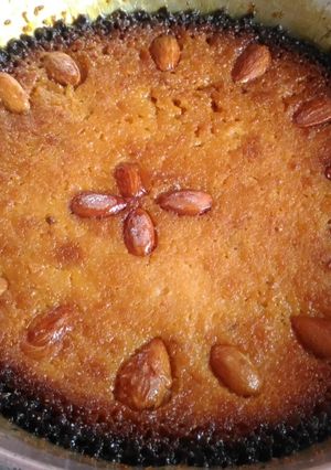 A picture of Chhena poda.