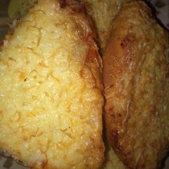 A picture of Double cheese pizza.