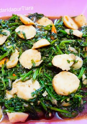Foto resep Tumis pakis plus bakso ayam (ini enak!!!)