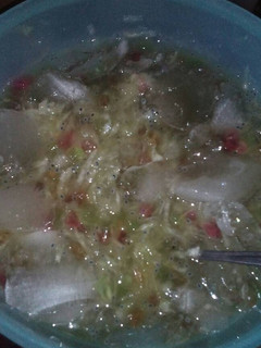 Foto resep Es serut melon jelly sederhana
