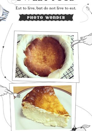 巴斯克起司蛋糕 的食譜成品照片