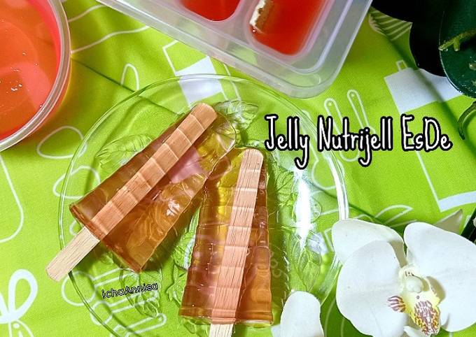 Cara Membuat Es Jelly Nutrijell Resep Jelly Nutrijell EsDe oleh Icha Annisa - Cookpad