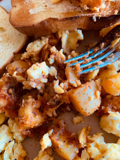 A picture of Crispy Cheesy Spicy Home Fries.