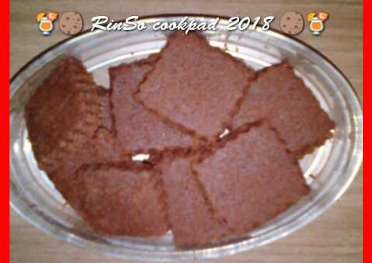 Kue Kering Cokelat #KusukaNgemil #PekanInspirasi