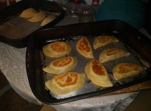 Una foto de Empanadas de jamón y queso