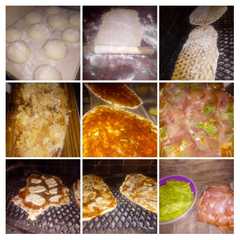 A picture of Pizza a la parrilla 😋.