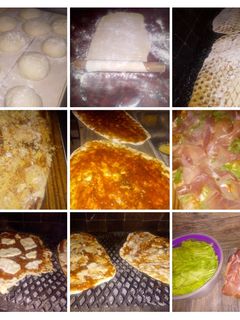 Una foto de Pizza a la parrilla 😋