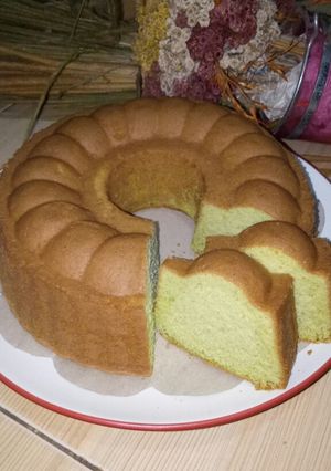 Foto resep Bolu Pandan Santan