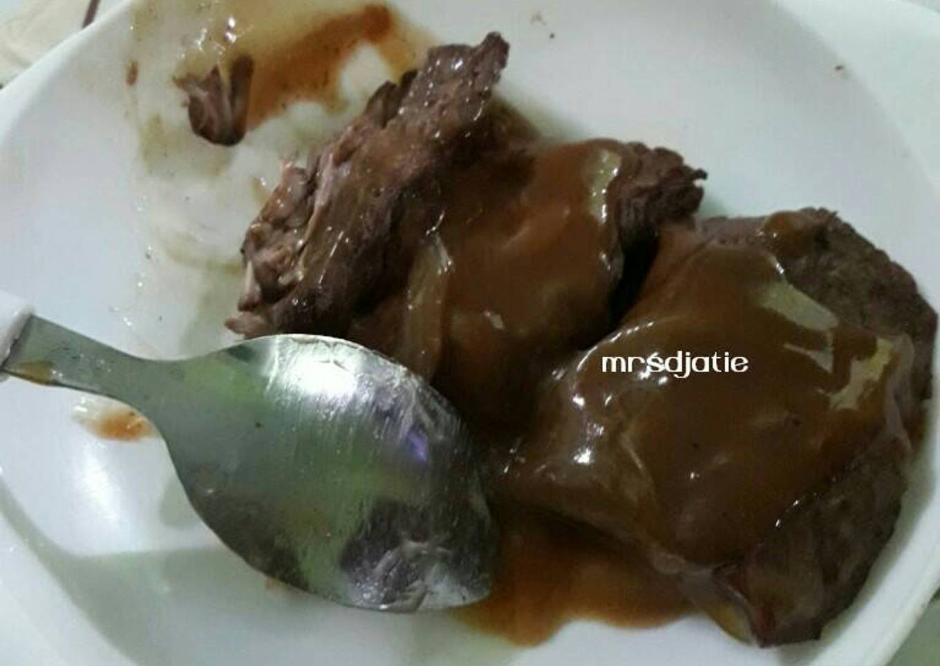 Beef Steak Teflon a.k.a Bestik Jawa