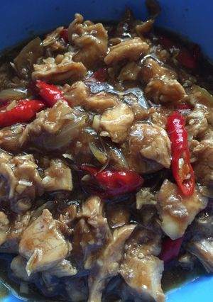 Foto resep Ayam suwir bumbu teriyaki